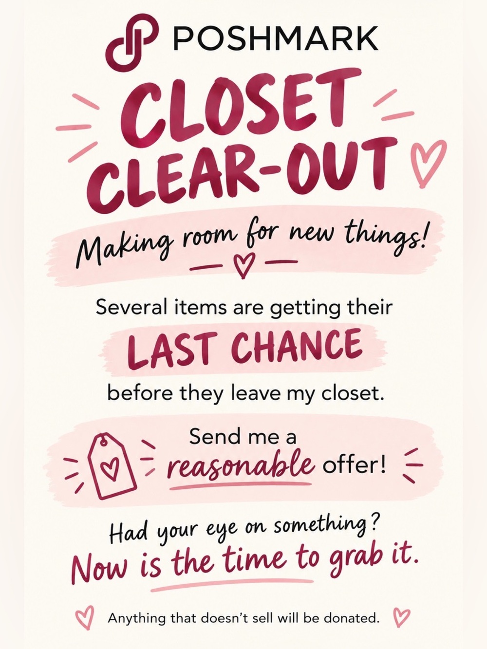 ✨ CLOSET CLEAR-OUT//\\MAKE ME AN OFFER! ✨